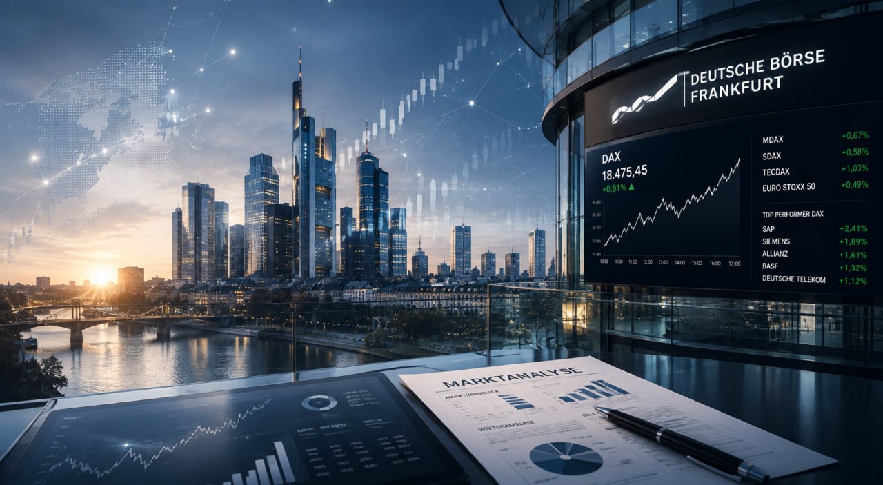 Marktanalyse an der Frankfurter Börse